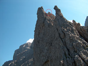 Via Normale Punta Riccardo Bee / Torre dell´Angolo Grande