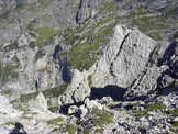 Via Normale Punta Riccardo Bee / Torre dell´Angolo Grande - Dalla vetta verso alta Val Ru da Molin