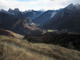 Via Normale Monte Punta - Dalla vetta verso Canal del Ma