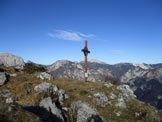 Via Normale Monte Slenza Est - La cima dello Slenza Est