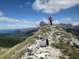 Via Normale Sas da Ciamp - In vetta