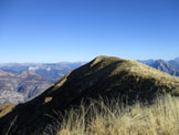 Via Normale Colle dei Larici - la cima del Colle dei Larici