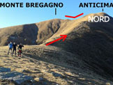 Via Normale Monte Bregagno  da S. Bernardo (dorsale NE) - In salita