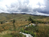 Via Normale Monte Castelberto - Il panorama verso Monte Tomba