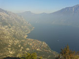 Via Normale Monte Bestone - Panorama su Limone