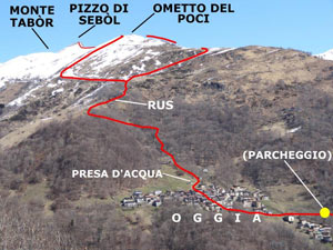 Via Normale Pizzo di Sebol