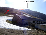 Via Normale Il Pizzone - Immagine ripresa allAlpe del Rozzo