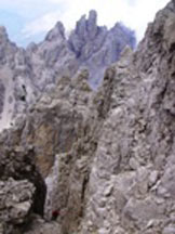 Via Normale Cima Giaf - Forcella Gif