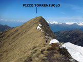Via Normale Pizzo Torrenzuolo - Lelementare cresta SE del Torrenzuolo