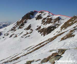 Via Normale Monte Dasdana W