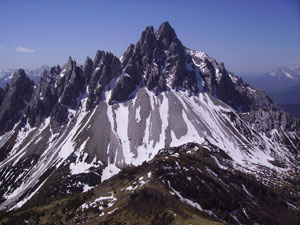 Via Normale Crode dei Longerin - Cima Nord