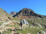 Via Normale Punta Gerlach / Pointe Gerlach - la cascatella prima del Lac Long