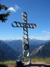 Via Normale Monte Fertazza - La croce di vetta