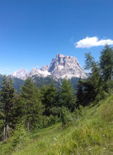 Via Normale Monte Fertazza - Il Pelmo, dalla "seconda" cima