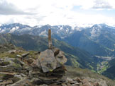 Via Normale Cima delle Graole - Panorama dalla cima