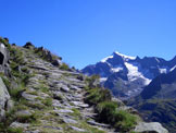 Via Normale Punta Val di Frane/Schuttalkopf - Vista sul Picco dei tre signori