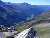 Via Normale Punta Val di Frane/Schuttalkopf - Vista sulla Valle Aurina