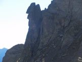 Via Normale Pizzo Paradiso - Il Torrione della Sfinge