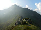 Via Normale Pizzo d'Orta - Il Monte Azzarini, dalla vetta del Pizzo dOrta