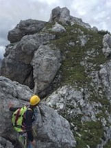 Via Normale Torre Pian dei Buoi (Spigolo S) - Cima