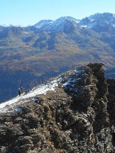 Via Normale Schollenhorn - In cresta