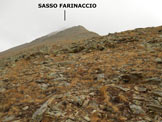 Via Normale Sasso Farinaccio - Lungo la cresta SW