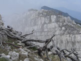 Via Normale Becco di Filadonna (traversata) - Un tratto lungo la cresta