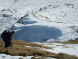 Via Normale Cime di Grom - In discesa, dalla cresta SSE