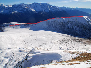 Via Normale Monte Pagano - Cresta NE