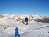 Via Normale Monte Pagano - Cresta NE - Sulla cima del Monte Pagano