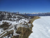 Via Normale Monte di Mezzo - Da Giais - Panorama dalla cima