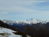 Via Normale Monte Todano / I Balmit - dalla bocchetta all (q. 1400 m circa), panorama sul Gruppo del Monte Rosa