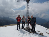 Via Normale Monte Vetro e Monte Vindiolo - Croce del Monte Vindiolo