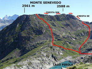 Via Normale Monte Senevedo