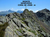 Via Normale Monte Senevedo - Lungo la cresta NW