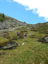 Via Normale Pizzo Alzasca - In fondo la Bocchetta Sascola