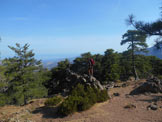 Via Normale Capu A U Ceppu - Nei pressi della (q. 1200 m circa)