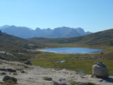 Via Normale Capu A U Tozzu - Lac de Nino e sullo sfondo il Gruppo del Monte Rotondo