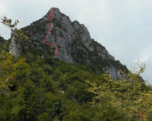 Via Normale Cima Campiglia - Via Facile e Bella