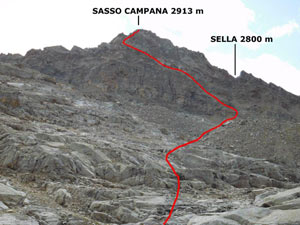 Via Normale Sasso Campana
