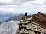 Via Normale Schildspitz - Punta dello Scudo - Sulla vetta dello Schildspitz