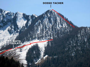 Via Normale Dosso Tacher