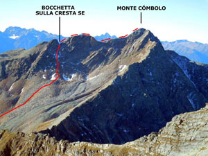 Via Normale Monte Combolo - Versante E