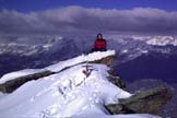 Via Normale Monte Orsiera - Sulle rocce della cima