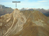 Via Normale Pizzo di Sassiglione - Versante N - Panorama di vetta sul Sassalbo