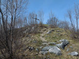 Via Normale Monte San Defendente (o Sasso di S. Defendente) - La grande croce di vetta