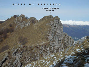 Via Normale Cima di Dasio - Pizzi di Parlasco