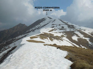 Via Normale Pizzo Cornagiera - Cresta SSW