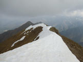 Via Normale Pizzo Cornagiera - Cresta SSW - In vetta