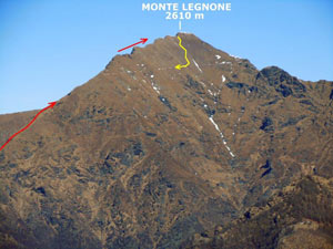 Via Normale Monte Legnone - Cresta Sud